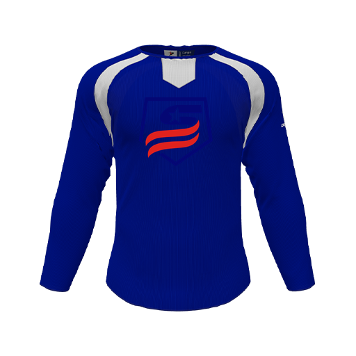 [CUS-DFW-PULL-FLC-CNK-LSL-RYL-YS-LOGO1] Pullover (Youth S, Royal, Logo 1)