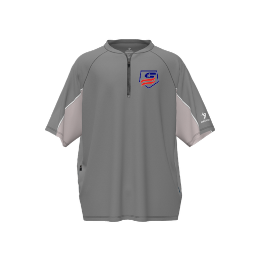 [CUS-DFW-WIND-PER-SSL-GRA-YS-LOGO1] Wind Jacket (Youth S, Graphite, Logo 1)