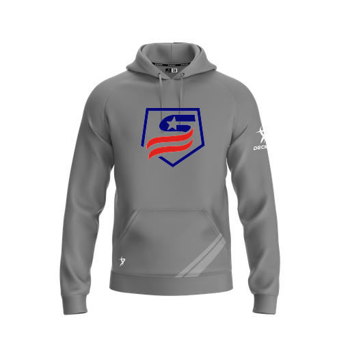 [FOLHSMGY-YXS-LOGO1] Decker Summit Hoodie (Youth XS, Gray, Logo 1)