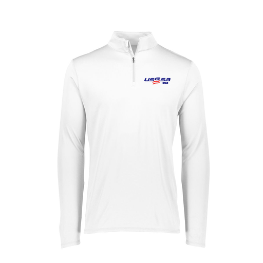 [FTLQFLWH-FAXS-LOGO2] Decker Women's Flex-Lite 1/4 Zip Shirt (Female Adult XS, White, Logo 2)
