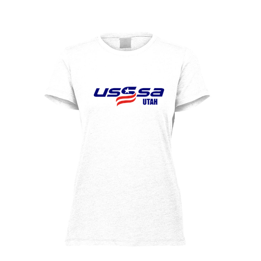 [FTSCUBWH-FAXS-LOGO2] Decker Women's Tri-Blend T-Shirt - Short Sleeve (Female Adult XS, White, Logo 2)