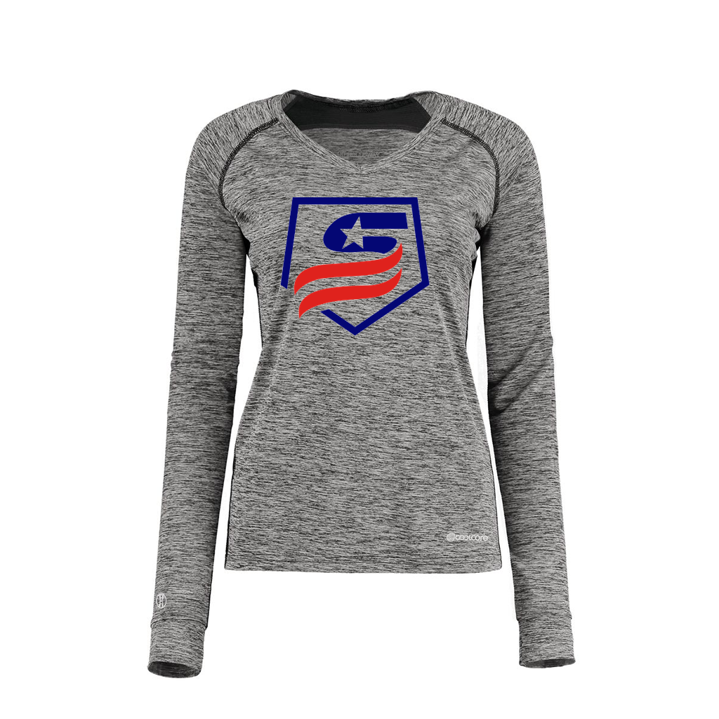 Ladies Electric Long Sleeve Shirt
