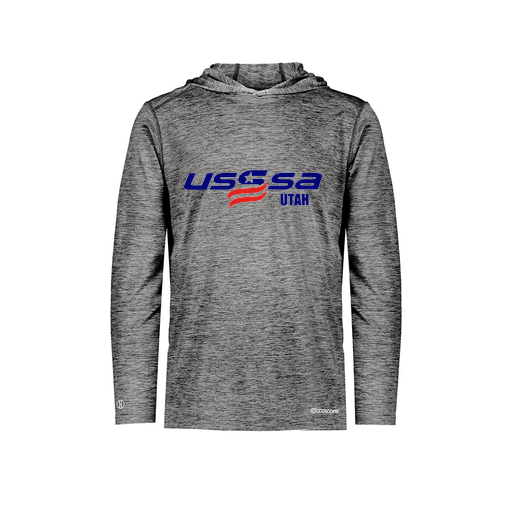 [FOLHCGBK-AS-LOGO2] Decker Men's Charge Hoodie (Adult S, Black, Logo 2)