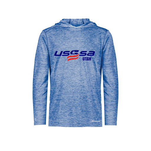 [FOLHCGRY-AS-LOGO2] Decker Men's Charge Hoodie (Adult S, Royal, Logo 2)