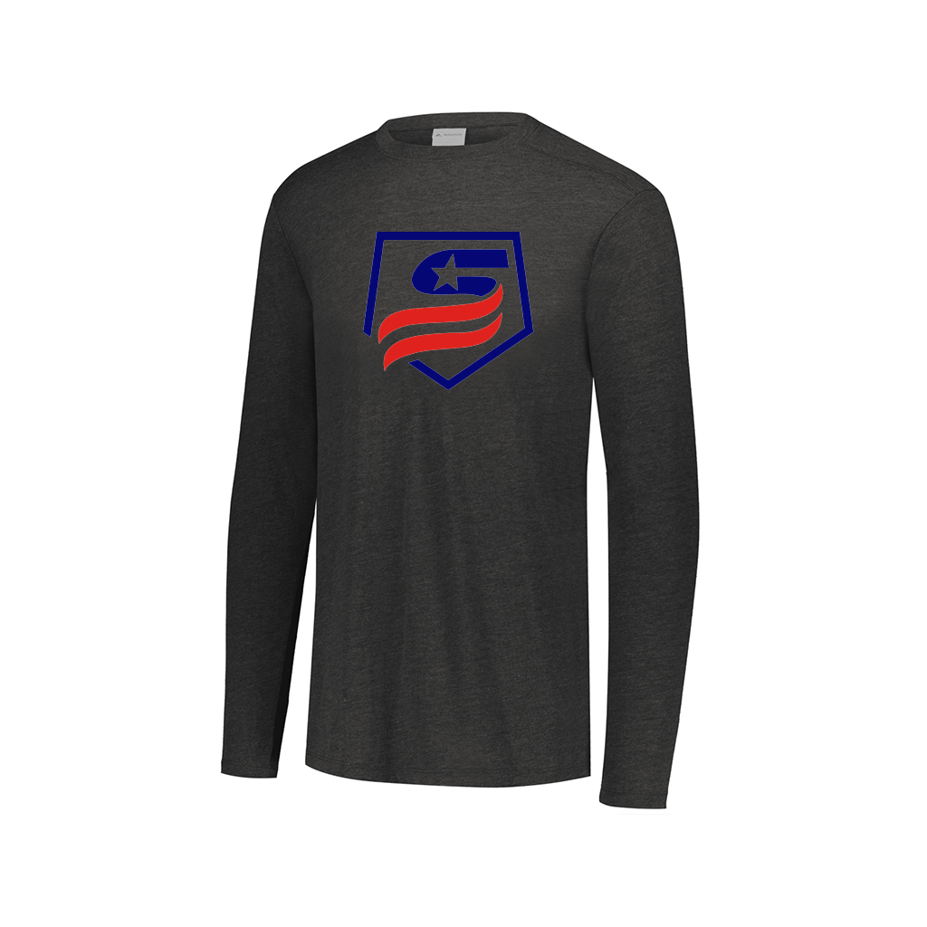 Decker Men's Tri-Blend T-Shirt - Long Sleeve